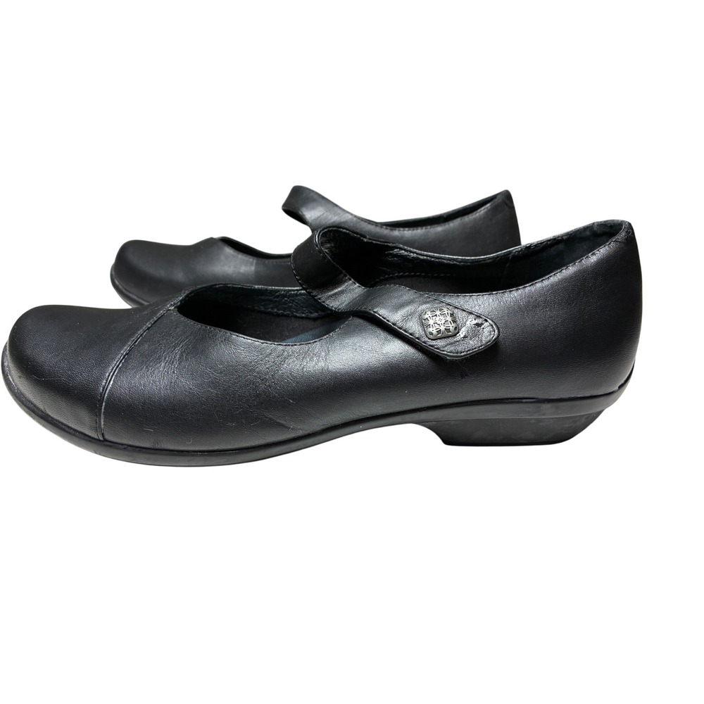 Dansko Black Leather Mary Jane Flats Comfort Walking Shoes EU 40 - Picture 4 of 9